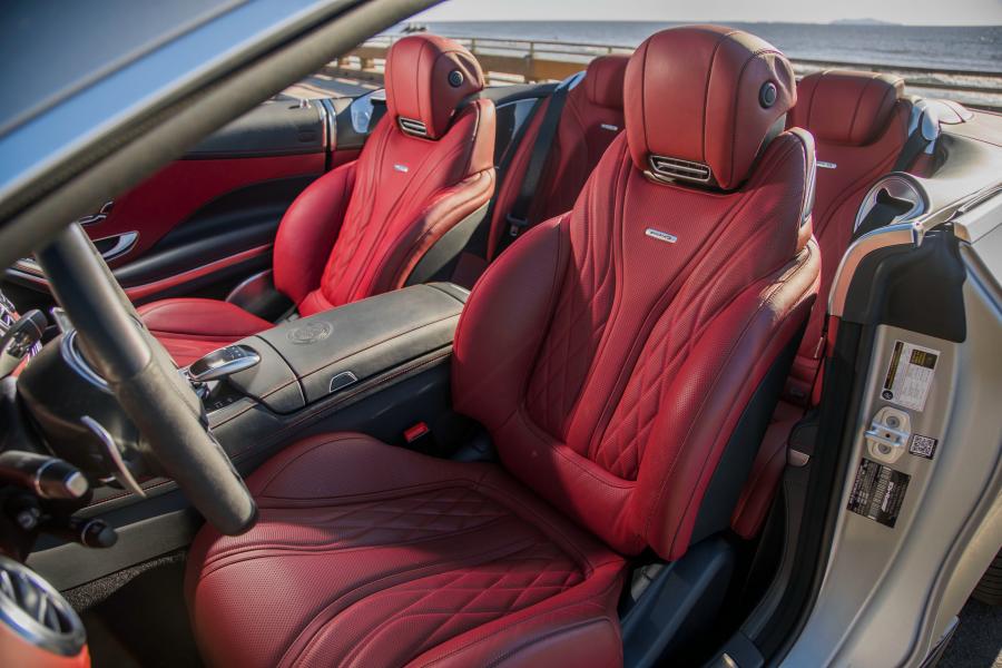 Интерьер Mercedes-AMG S63 Cabriolet 2016 года  (NA) (фото 23 из 31)